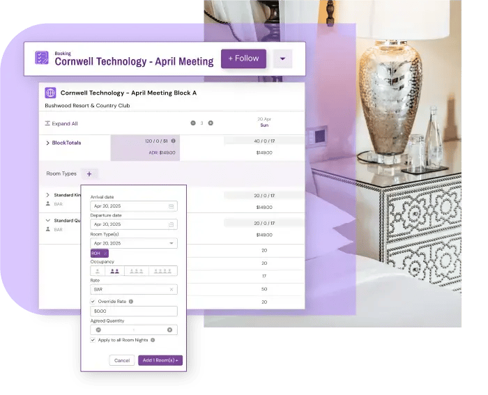 group booking-product-UI-thynk-Hero