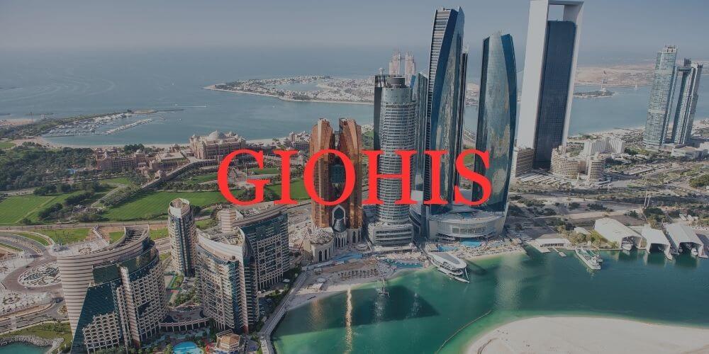 GIOHIS logo with Abu Dhabi