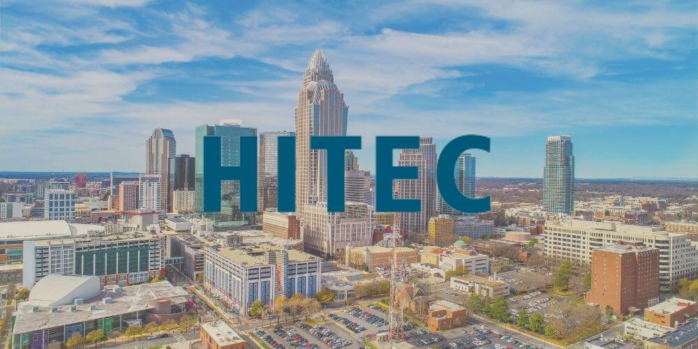 HITEC logo with Charlotte's Ville